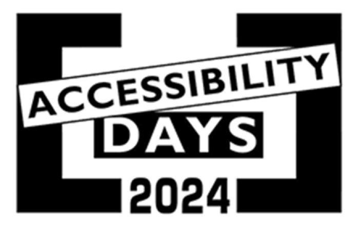 Logo dell'evento Accessibility Days 2024